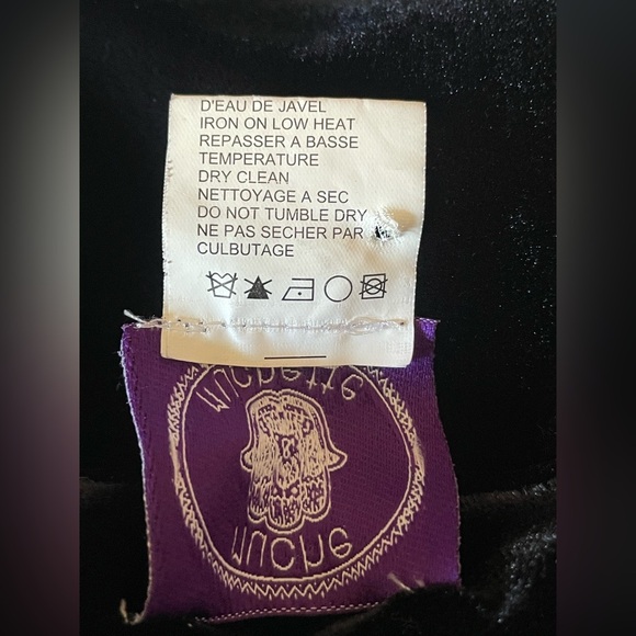 Muche & Muchette Black Velvet Dress - Picture 4 of 5